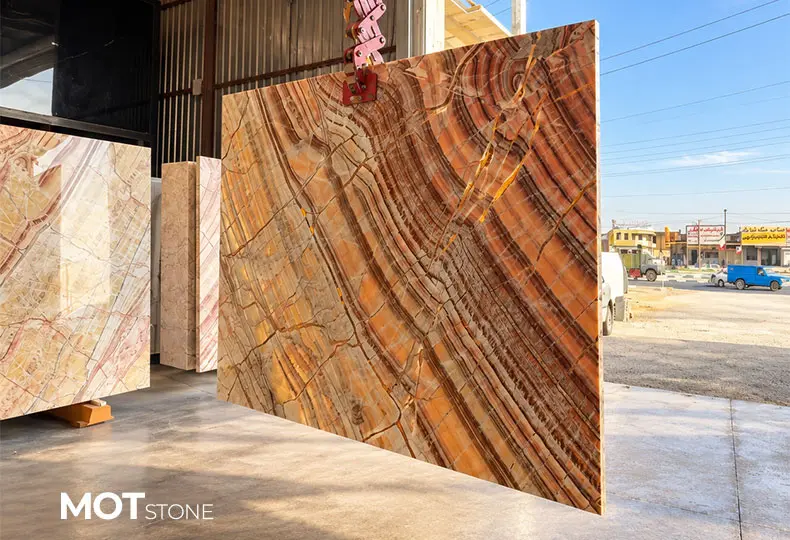 Orange Onyx in iran