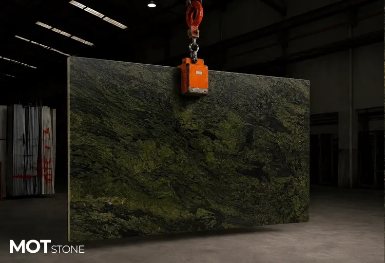Picasso Green stone Slab