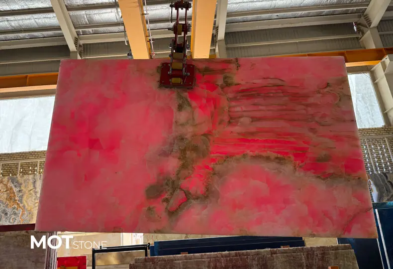 Pink Onyx in Russia