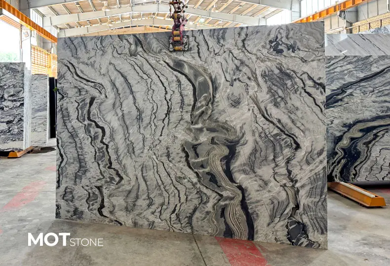 iranian Silver Stream Marble