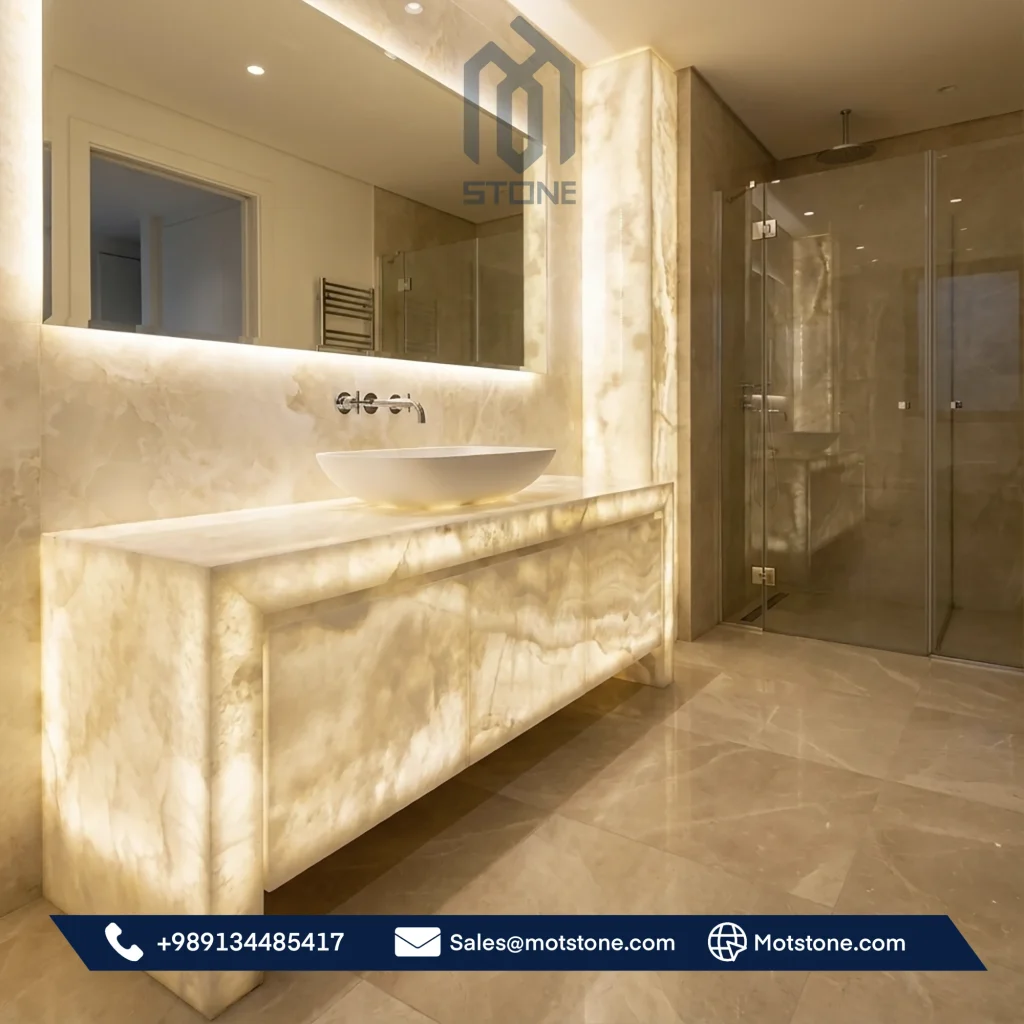 white onyx slab-price