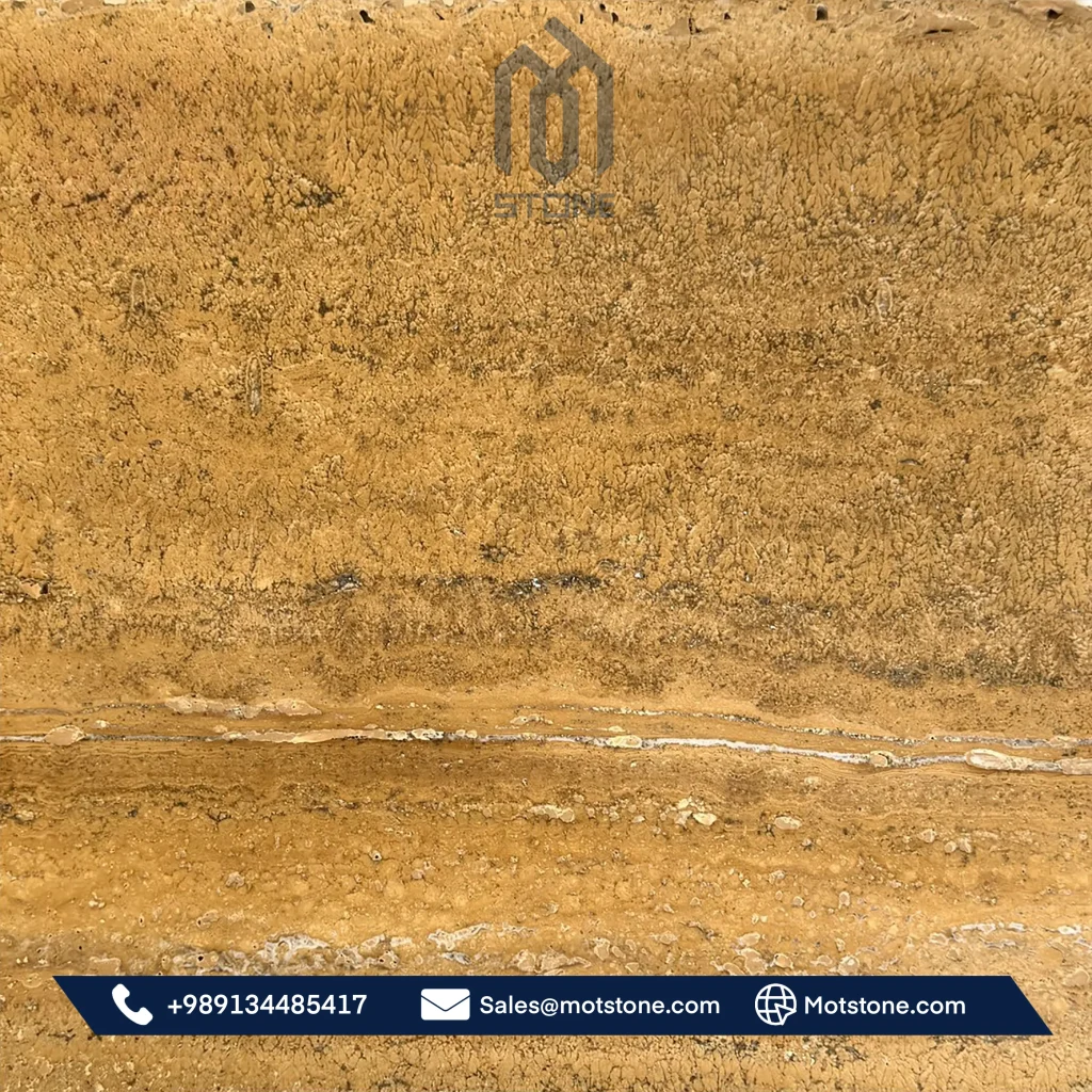 yellow travertine