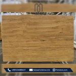 yellow travertine slab
