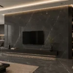 Pietra Gray marble floor tiles