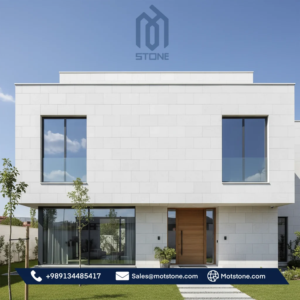 white limestone application