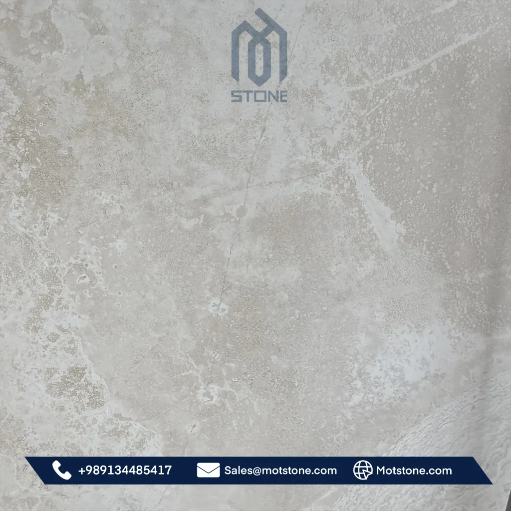 white travertine