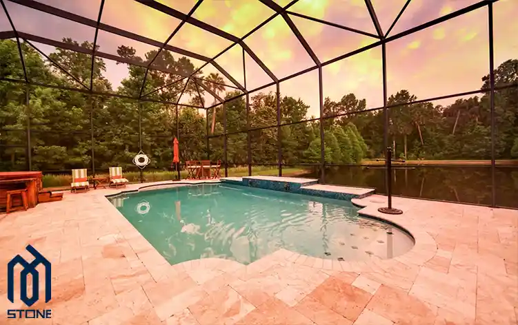 иранский травертин