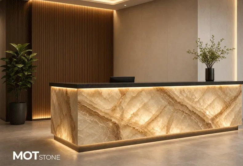 honey onyx slab price