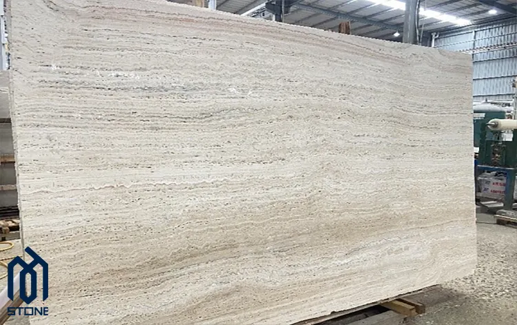 what is white travertine