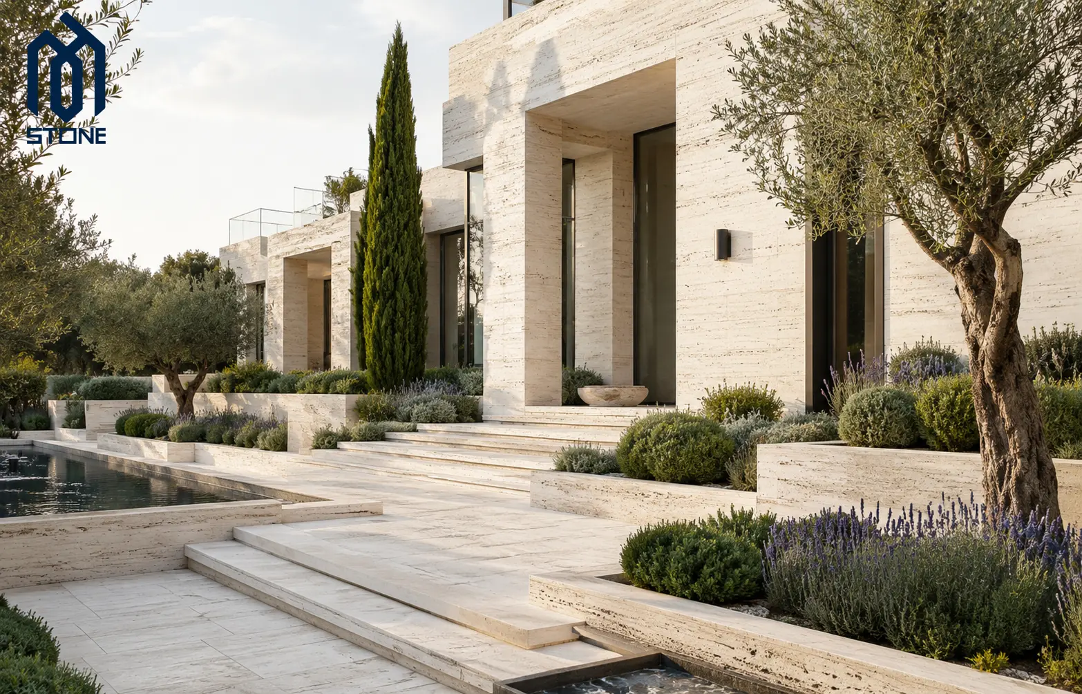 Climate Compatibility and Performance of White Travertine
