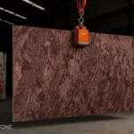 slab granit red carpet