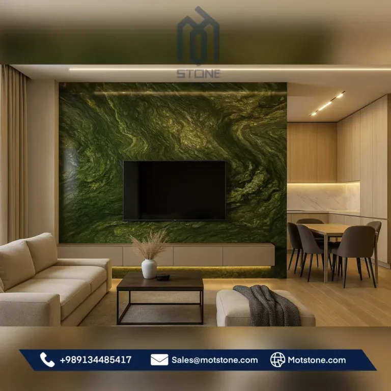 Picasso Green Granite 1