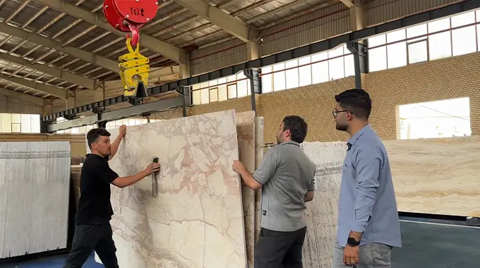 Consistent stone supply