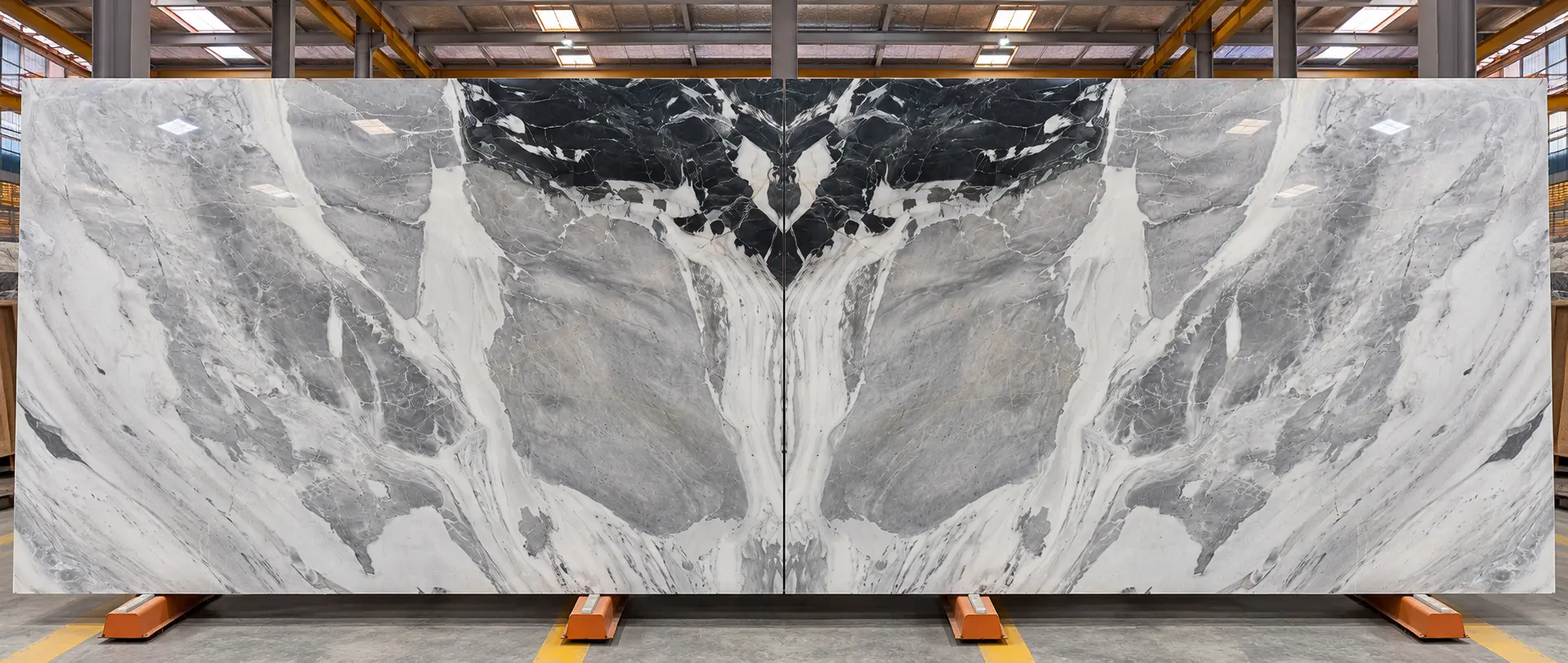 Bookmatched Marble for Bathrooms