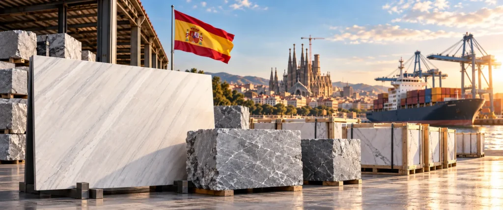 Mármol para proyectos en España: tipos y aplicaciones